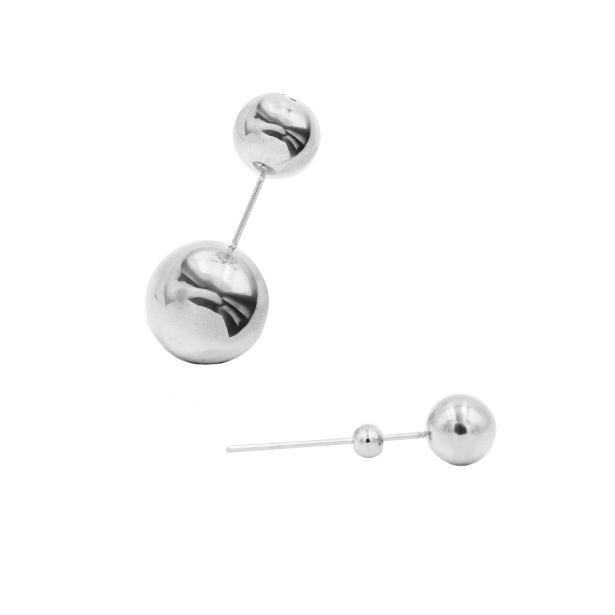 Kolczyki Cocktail posrebrzane