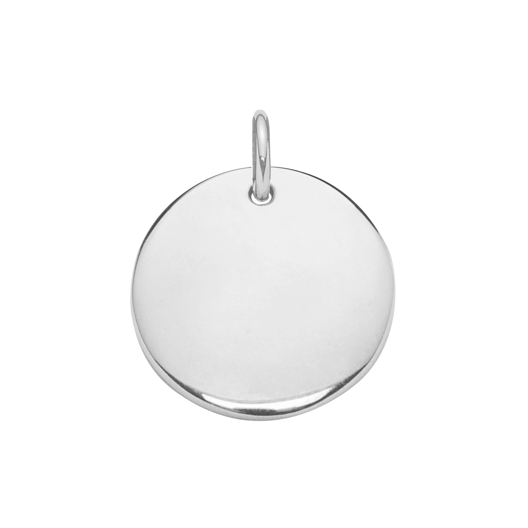 Medalik 1,5 cm posrebrzany