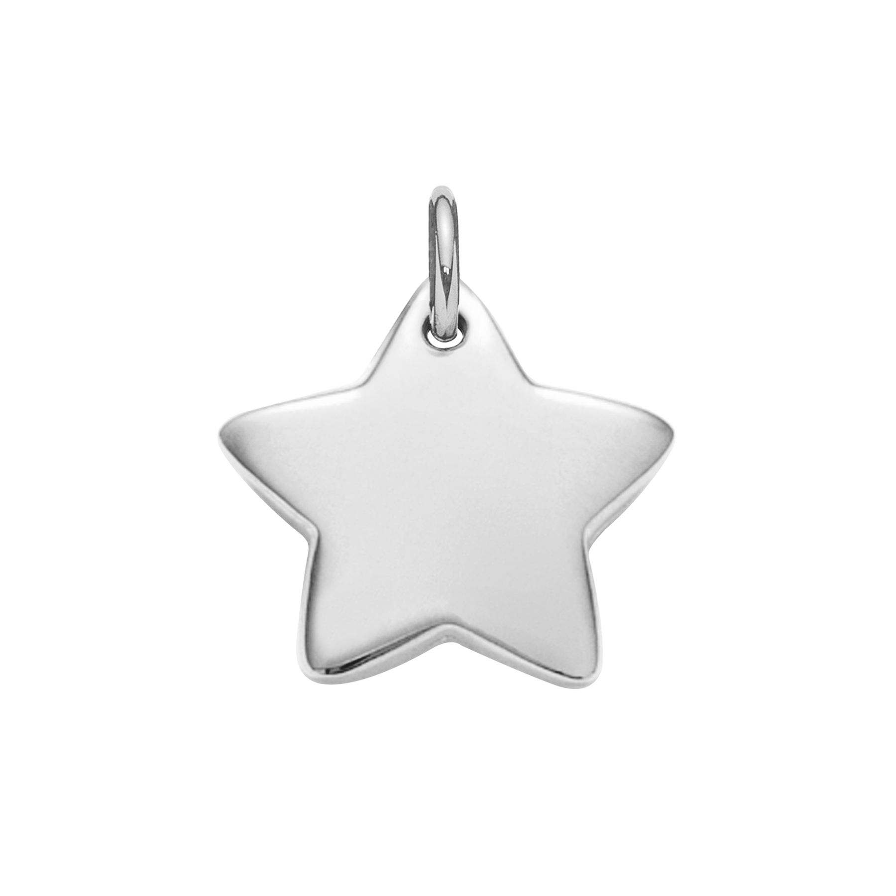 Gwiazdka 1,5 cm posrebrzana