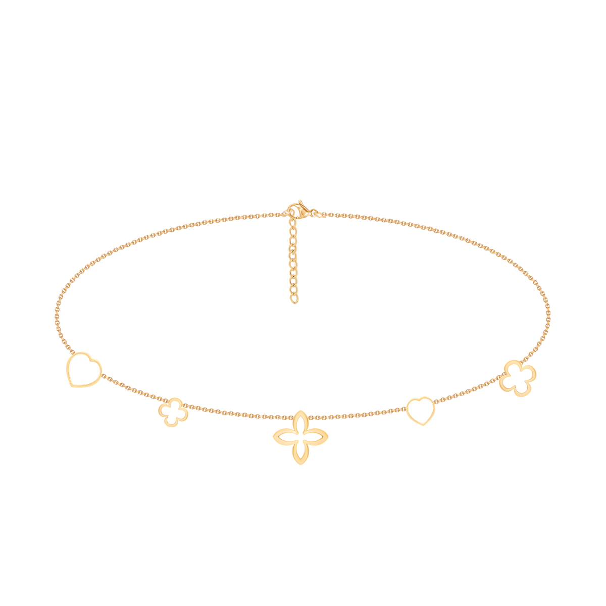 Choker Icons pozłacany