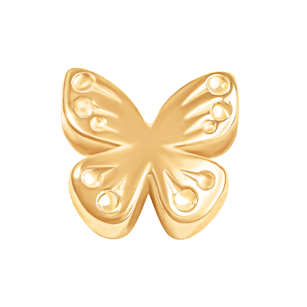 Zawieszka płaska Motyl Etincelle 0,6 cm