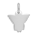 Aniołek 1,5 cm srebrny