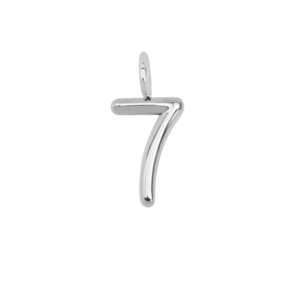 Cyfra 7, posrebrzana