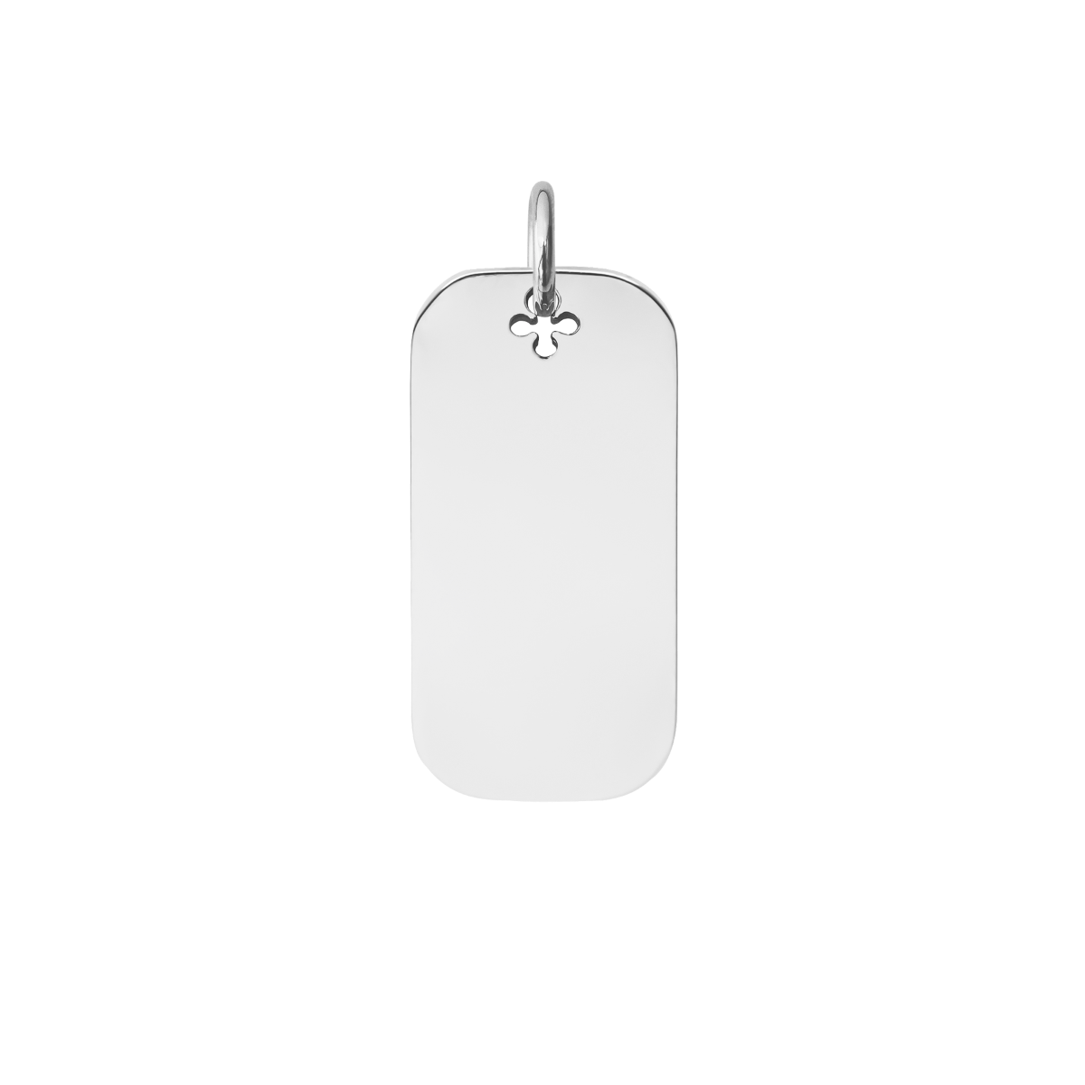 Nieśmiertelnik posrebrzany 2,4 cm