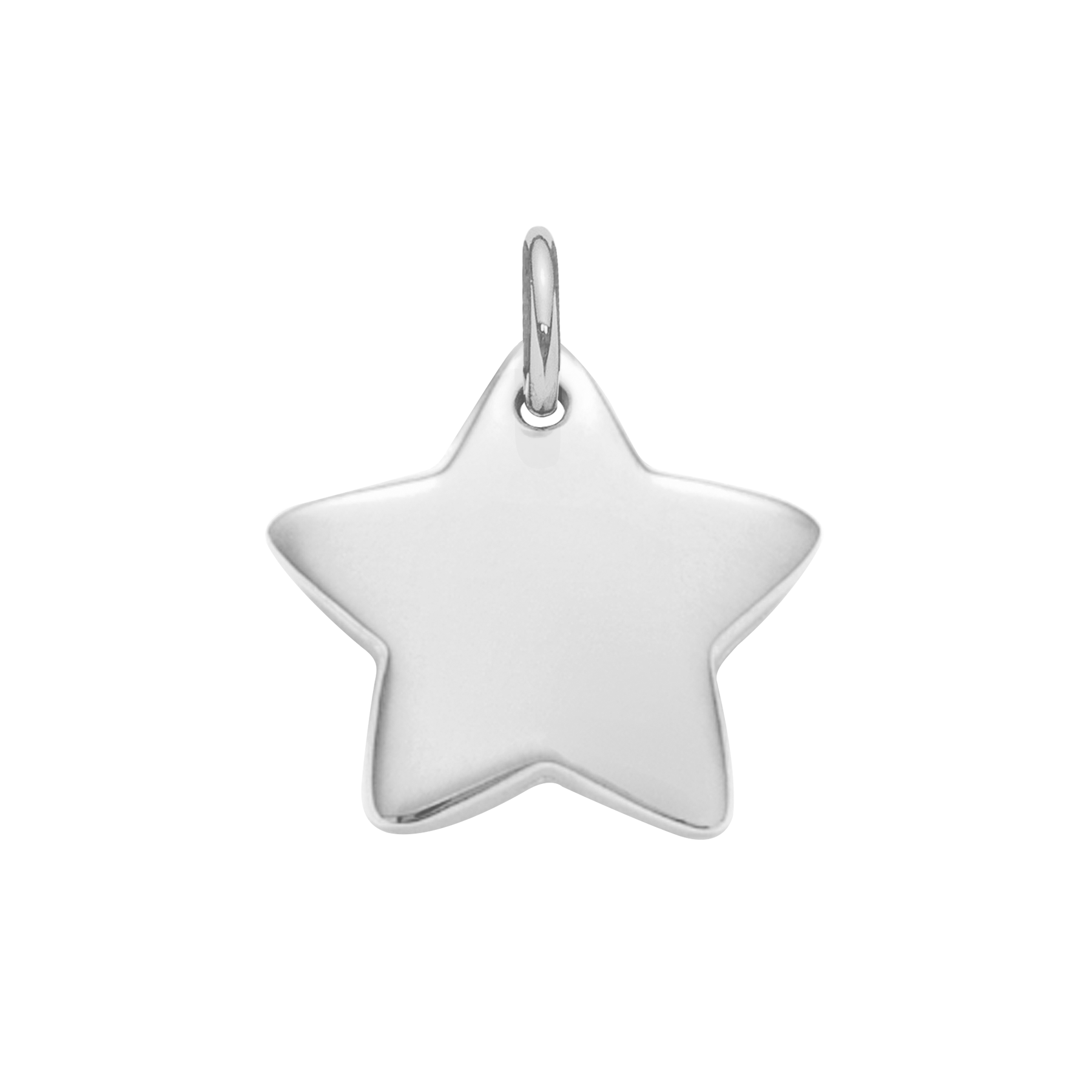 Gwiazdka 1,5 cm srebrna