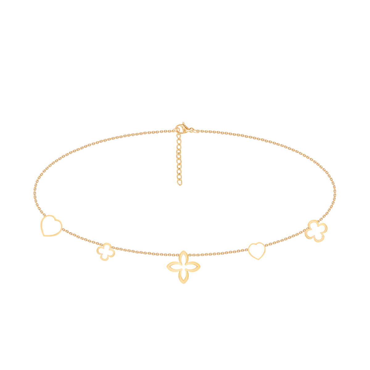 Choker Icons pozłacany