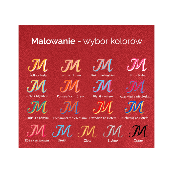 Szkatułka mała na biżuterię w kolorze czerwonym
