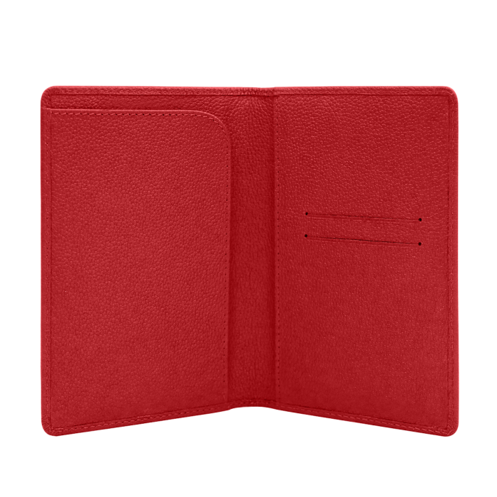Etui na paszport w kolorze czerwonym