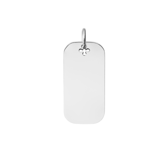 Nieśmiertelnik posrebrzany 2,4 cm