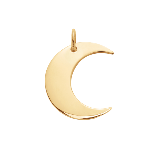 Zawieszka Lune pozłacana 1,5 cm