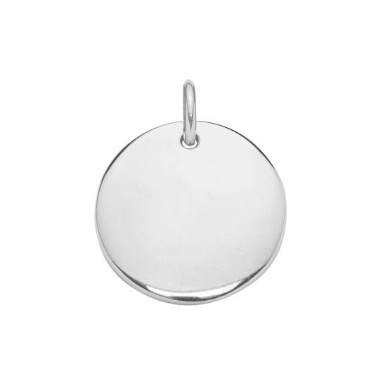 Medalik 1,5 cm posrebrzany
