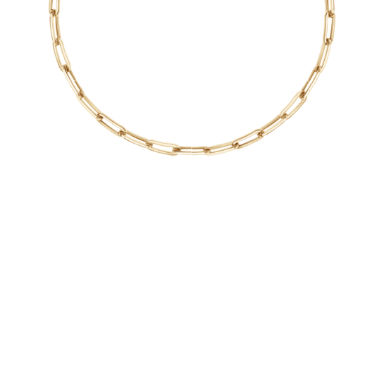 Naszyjnik Łańcuch No.7 pozłacany 40 cm