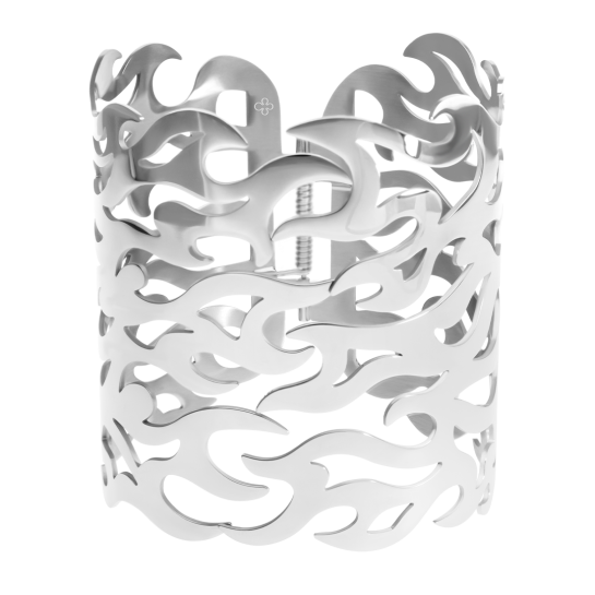 Bransoletka mankietowa Płomień miłości, 66 mm, SR