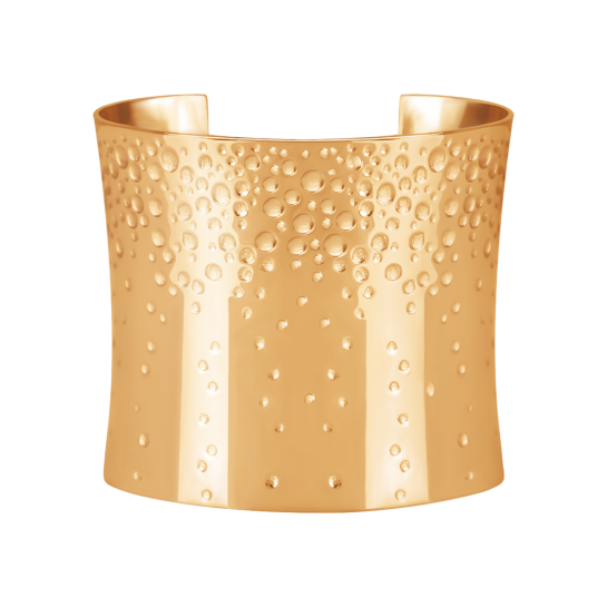 Bransoleta mankietowa Sparkling pozłacana