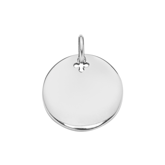 Medalik 2 cm srebrny
