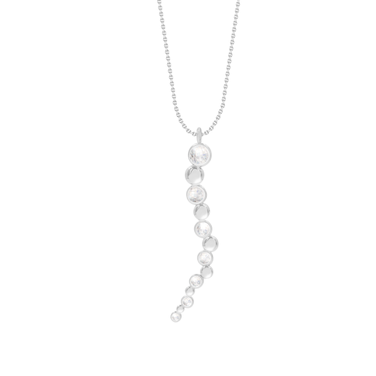 Naszyjnik Sparkling 1 posrebrzany