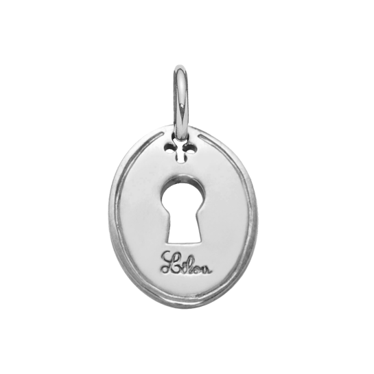Zawieszka Sekret 1,5 cm, srebrna