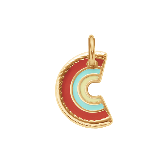 Zawieszka Rainbow pozłacana 1,5 cm