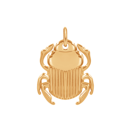 Skarabeusz 2 cm pozłacany