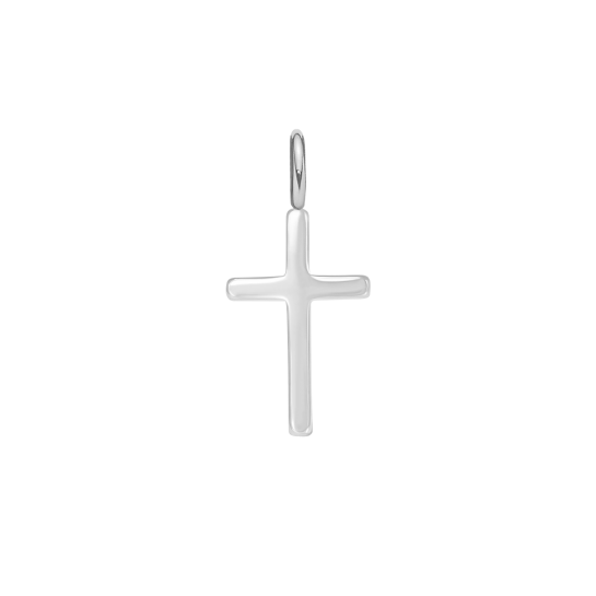 Zawieszka krzyżyk 1,5 cm posrebrzana