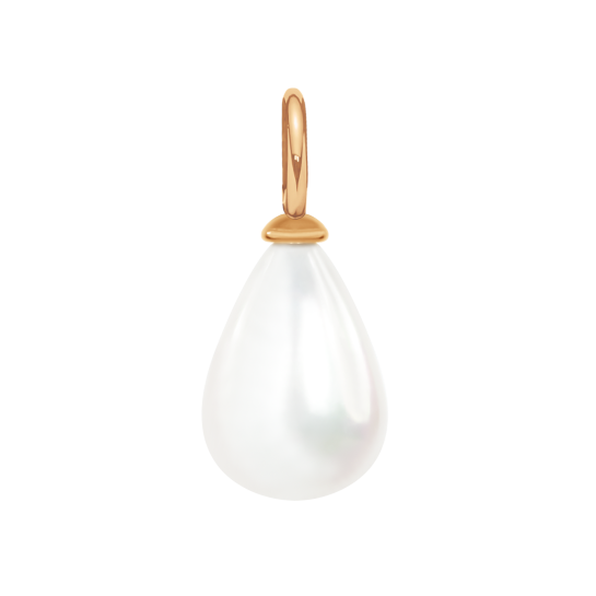 Zawieszka Pearls pozłacana 1 cm