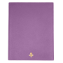 Notes skórzany w kolorze fioletowym
