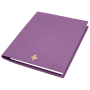 Notes skórzany w kolorze fioletowym