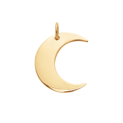 Zawieszka Lune pozłacana 1,5 cm