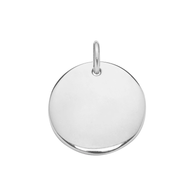 Medalik 1,5 cm posrebrzany