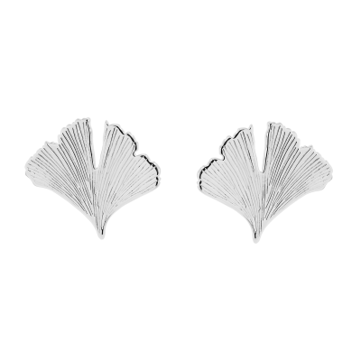 Kolczyki Ginko Etincelle posrebrzane