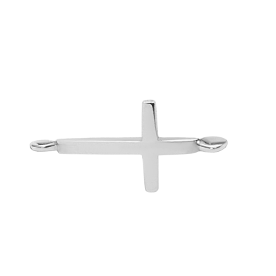 Krzyżyk 1,5 cm srebrny