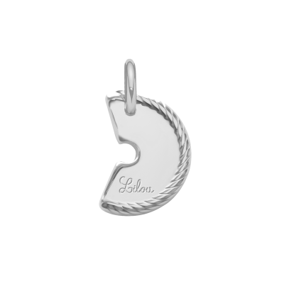 Zawieszka Rainbow posrebrzana 1,5 cm 
