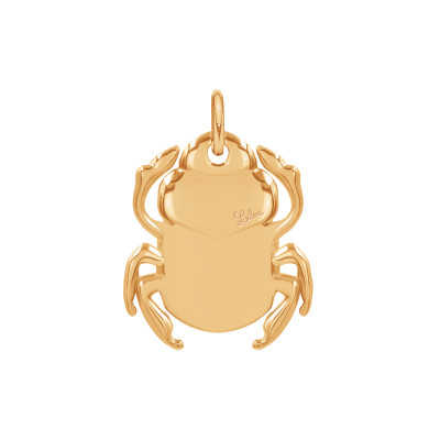 Skarabeusz 2 cm pozłacany