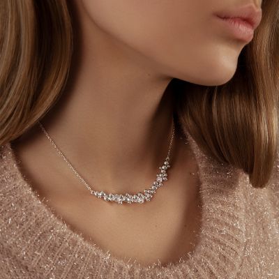 Naszyjnik Sparkling 3 posrebrzany