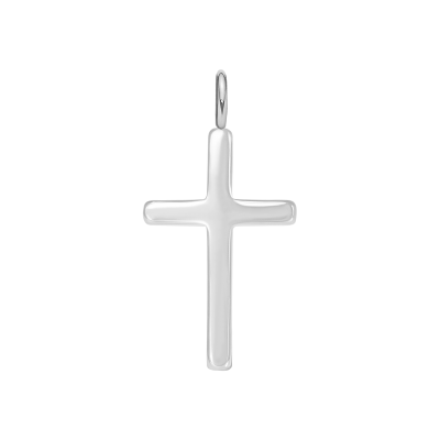 Zawieszka krzyżyk 2,2 cm posrebrzana