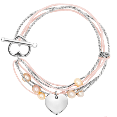 Bransoletka Only You posrebrzana