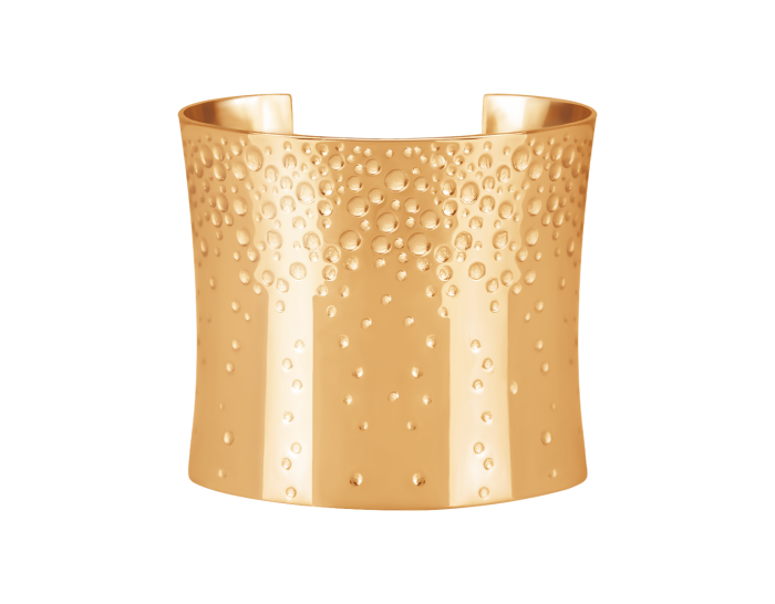 Bransoleta mankietowa Sparkling pozłacana