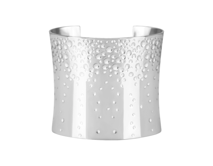 Bransoleta mankietowa Sparkling posrebrzana