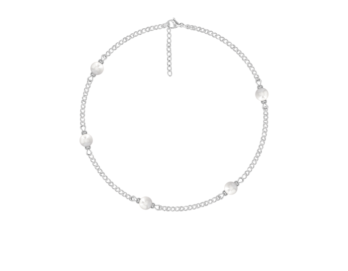 Bransoletka Pearls posrebrzana