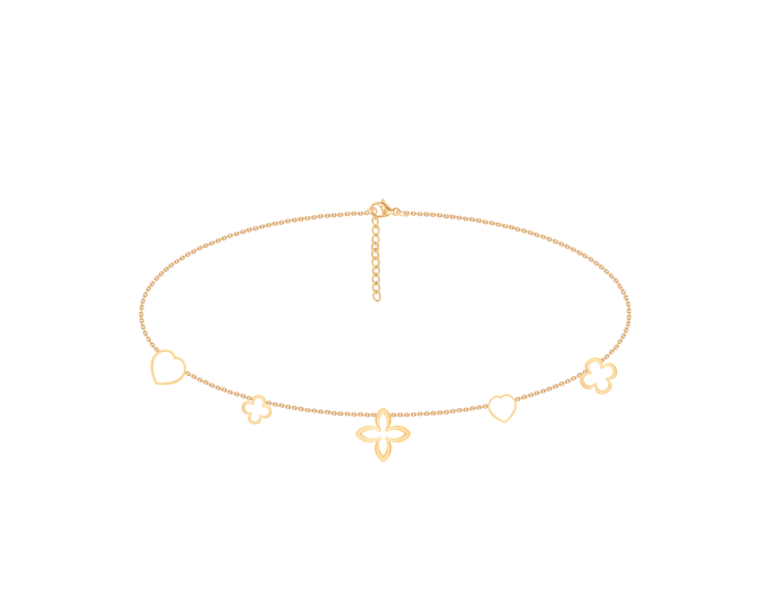 Choker Icons pozłacany