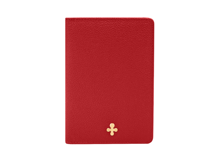 Etui na paszport w kolorze czerwonym