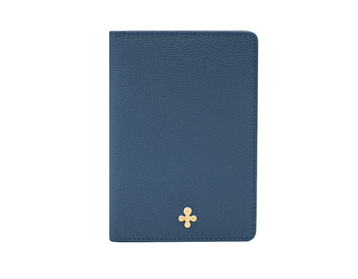 Etui na paszport w kolorze granatowym