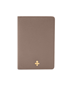 Etui na paszport w kolorze mocca