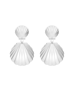 Kolczyki Venus 3,4 cm posrebrzane