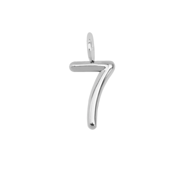 Cyfra 7, posrebrzana
