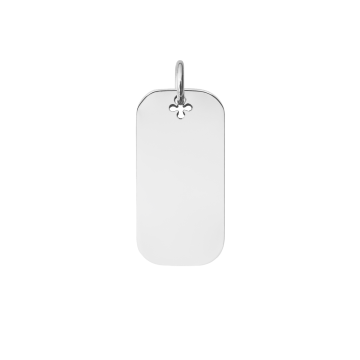 Nieśmiertelnik posrebrzany 2,4 cm