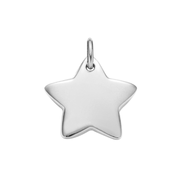 Gwiazdka 1,5 cm posrebrzana