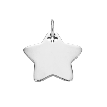 Gwiazdka 2 cm srebrna