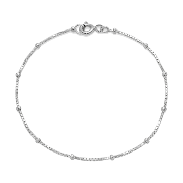bransoletka łańcuszkowa supełki 17 cm SR