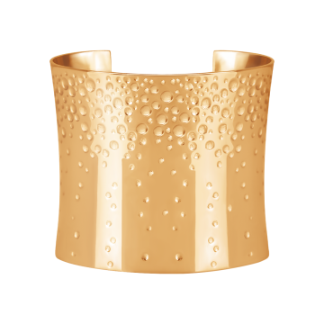 Bransoleta mankietowa Sparkling pozłacana